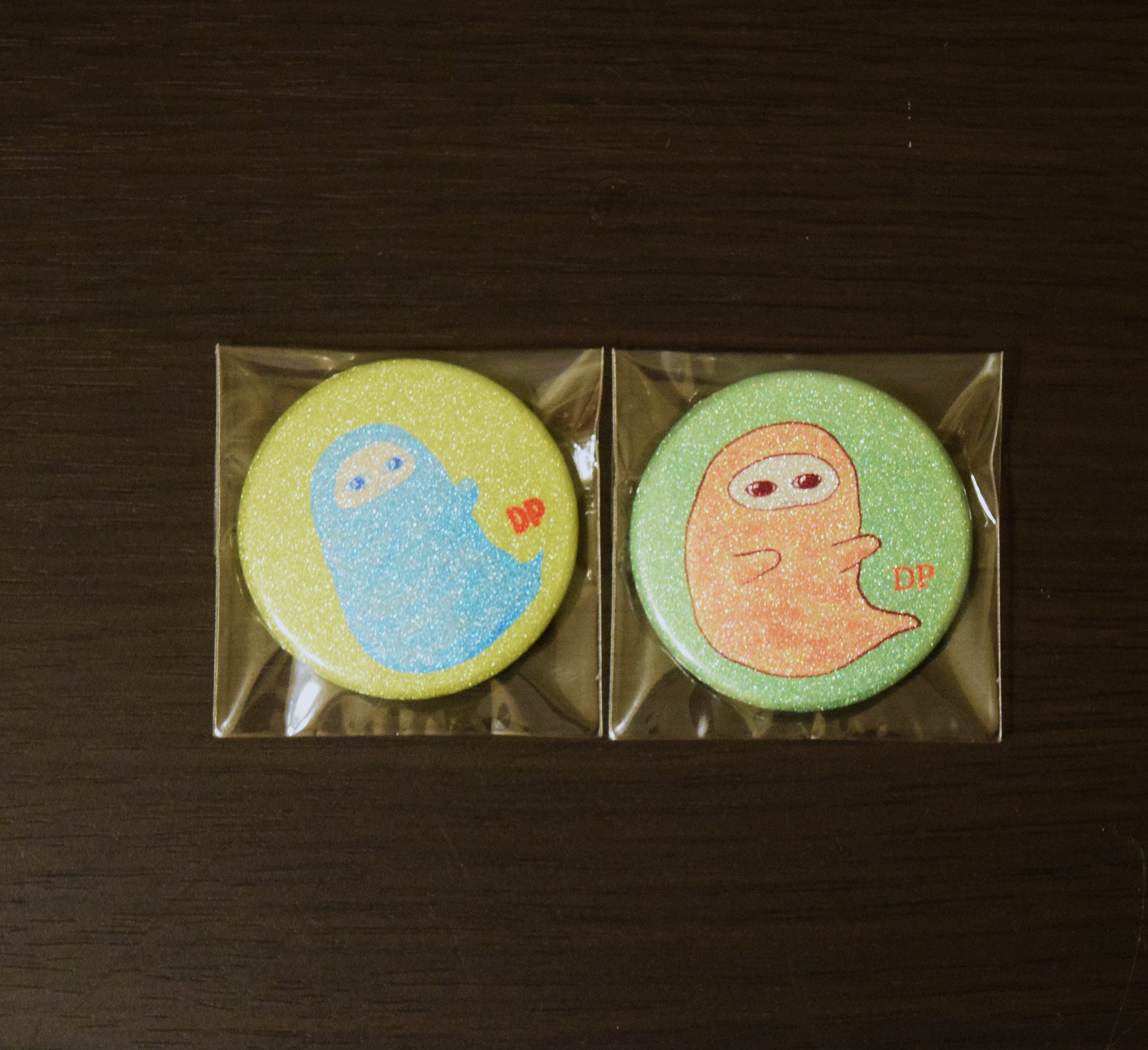 グリッター缶バッジ（白押え無） | 缶バッジの達人