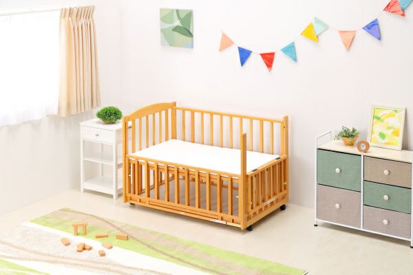 ツーオープンベッド b-side（ビーサイド）【ナチュラル】 | ベビー