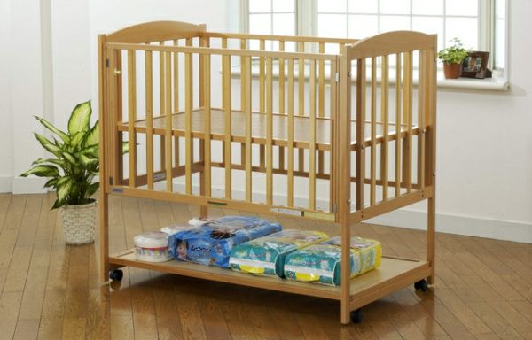 ハイタイプベッドカインド【ナチュラル】 | ベビーベッド・ベビー用品