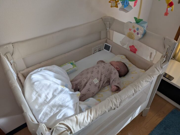 第二子以降はベビーベッドが絶対必要！おすすめは「ココネルエアー