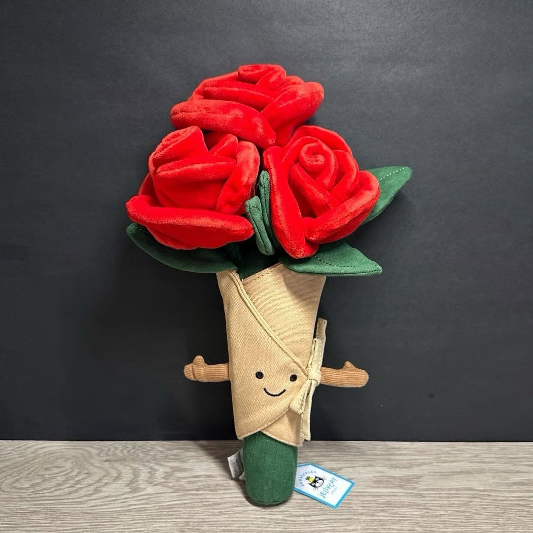 Jellycat Amuseables Rose Bouquet – Baby Grand