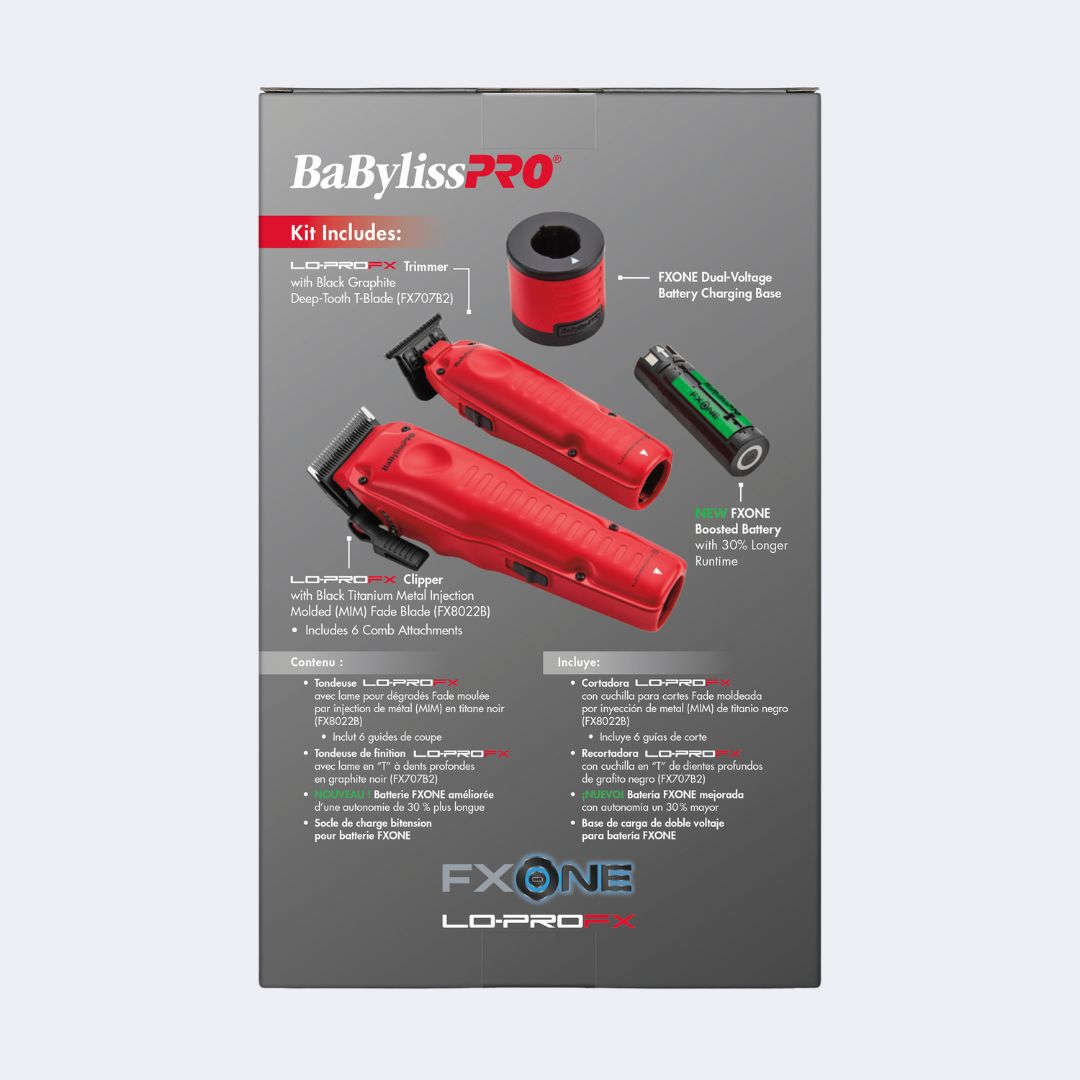 Clipper and Trimmer Gift Set with Boosted Battery | BaBylissPRO