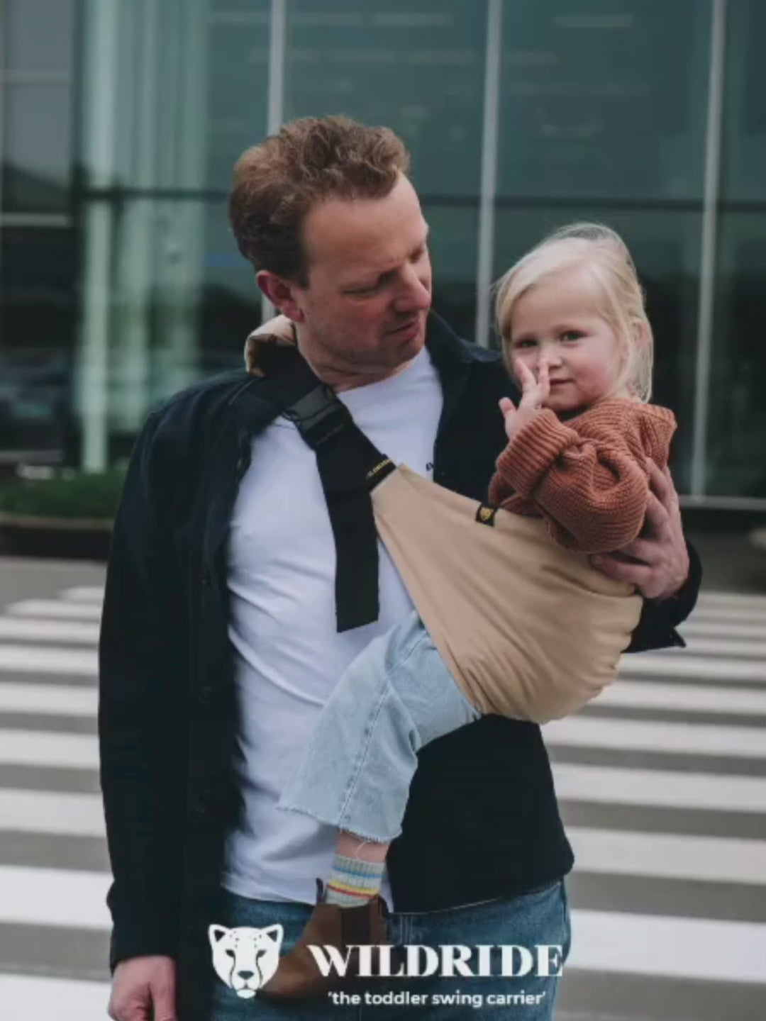 Wildride Toddler Swing Carrier - Brown Leopard – Babyluv