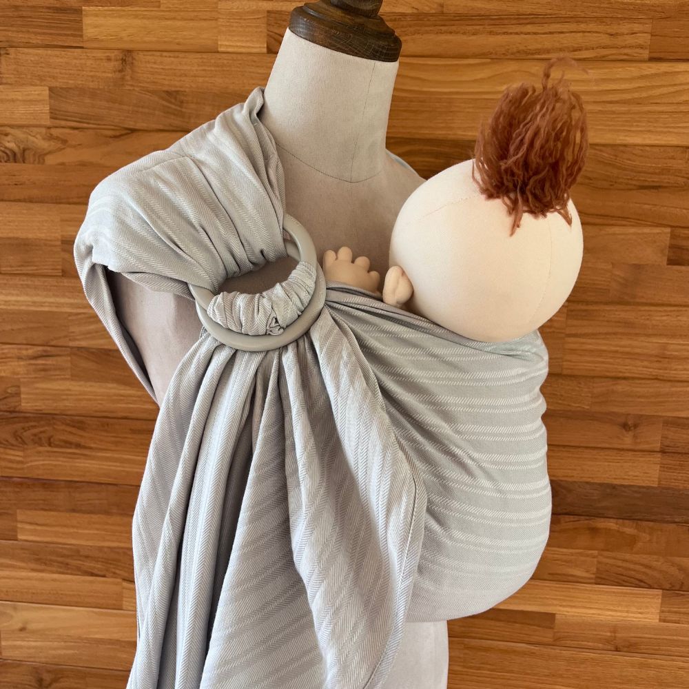 キュット ミー！823 ヘリンボーン ルナグレー（中厚） – 北極しろくま堂