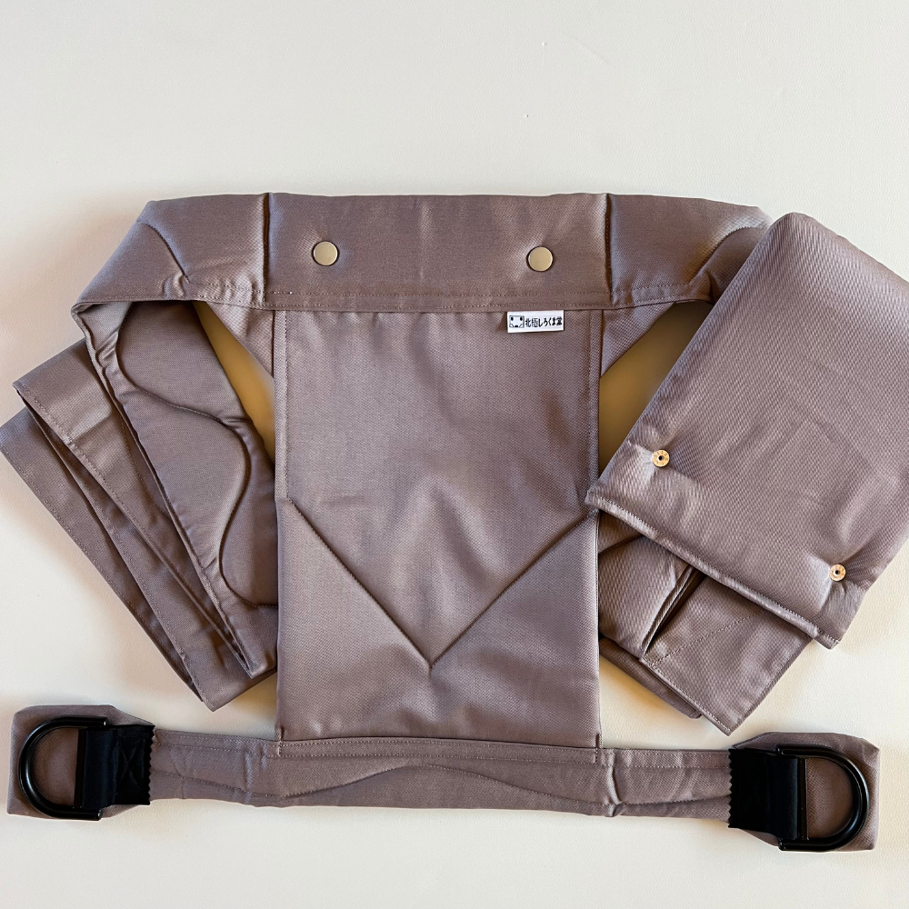 キュット ミー！823 -Simple-Suzume 赤×ベージュ（厚手） – 北極しろくま堂