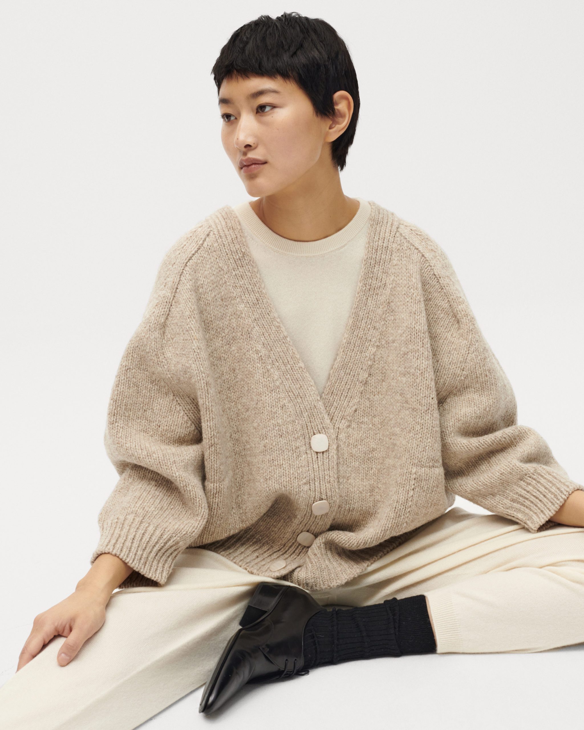 cardigan no51 mist – babaà