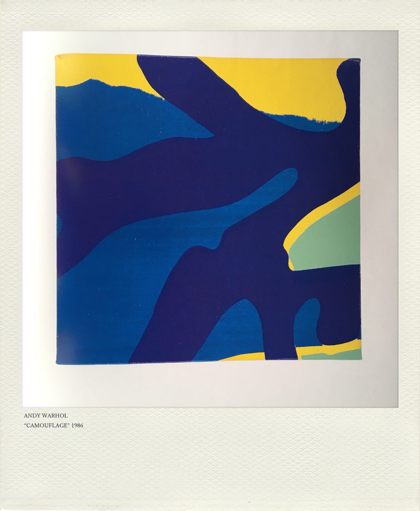 ANDY WARHOL “Camouflage” 1986 | SPECIAL