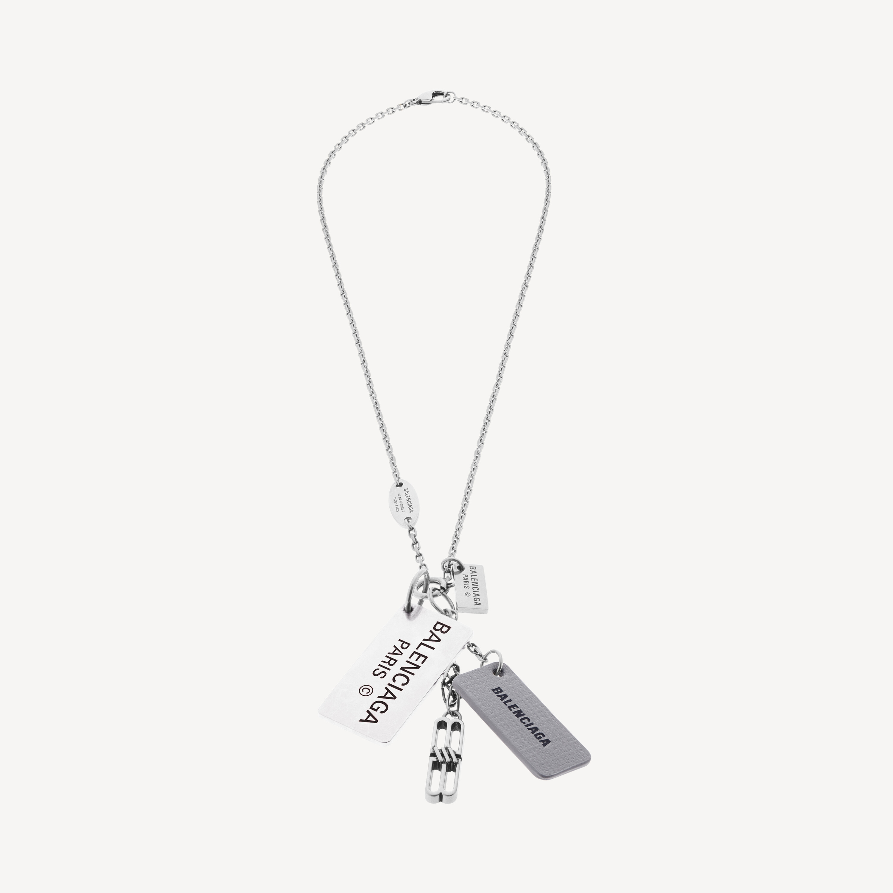 All Access Necklace in Silver | Balenciaga US