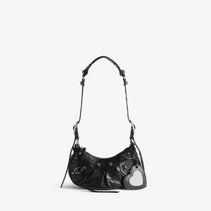 Women's Le Cagole Shoulder Bag Xs in Black | Balenciaga US
