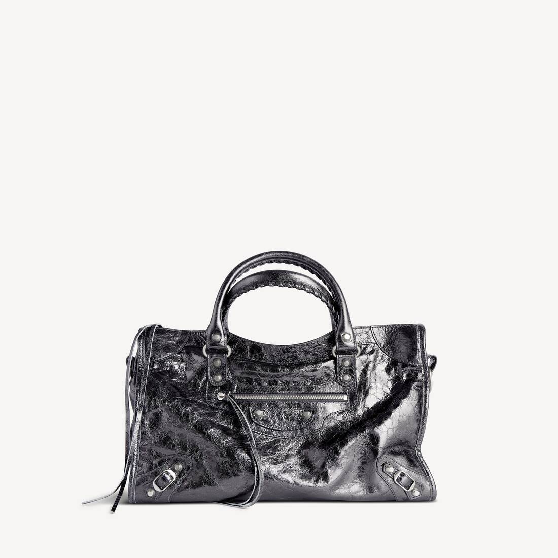 Women's Le City Bag Medium in Steel Grey | Balenciaga US