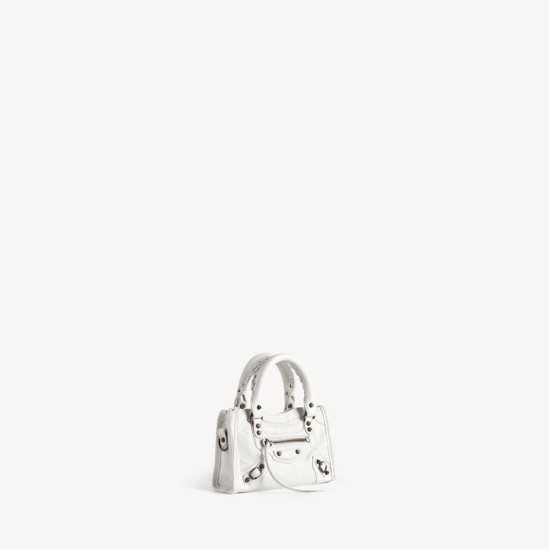 Women's Le City Bag Nano in White | Balenciaga SG