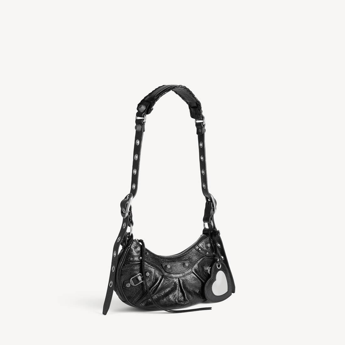 Women's Le Cagole Shoulder Bag Xs in Black | Balenciaga US