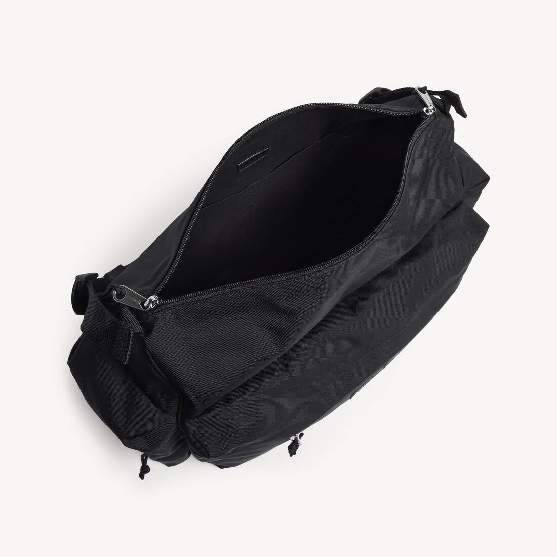 Men's Explorer Multipocket Weekender Medium in Black | Balenciaga US
