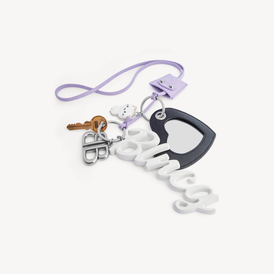 ライラック／ブラック の ウィメンズ Le City チャーム ハート