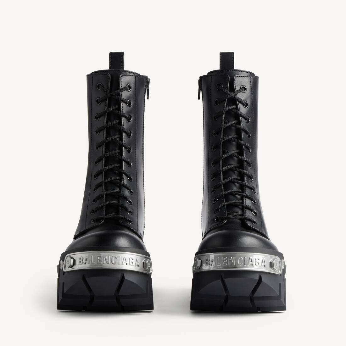 ブラック の ウィメンズ Bulldozer レースアップブーツ | Balenciaga