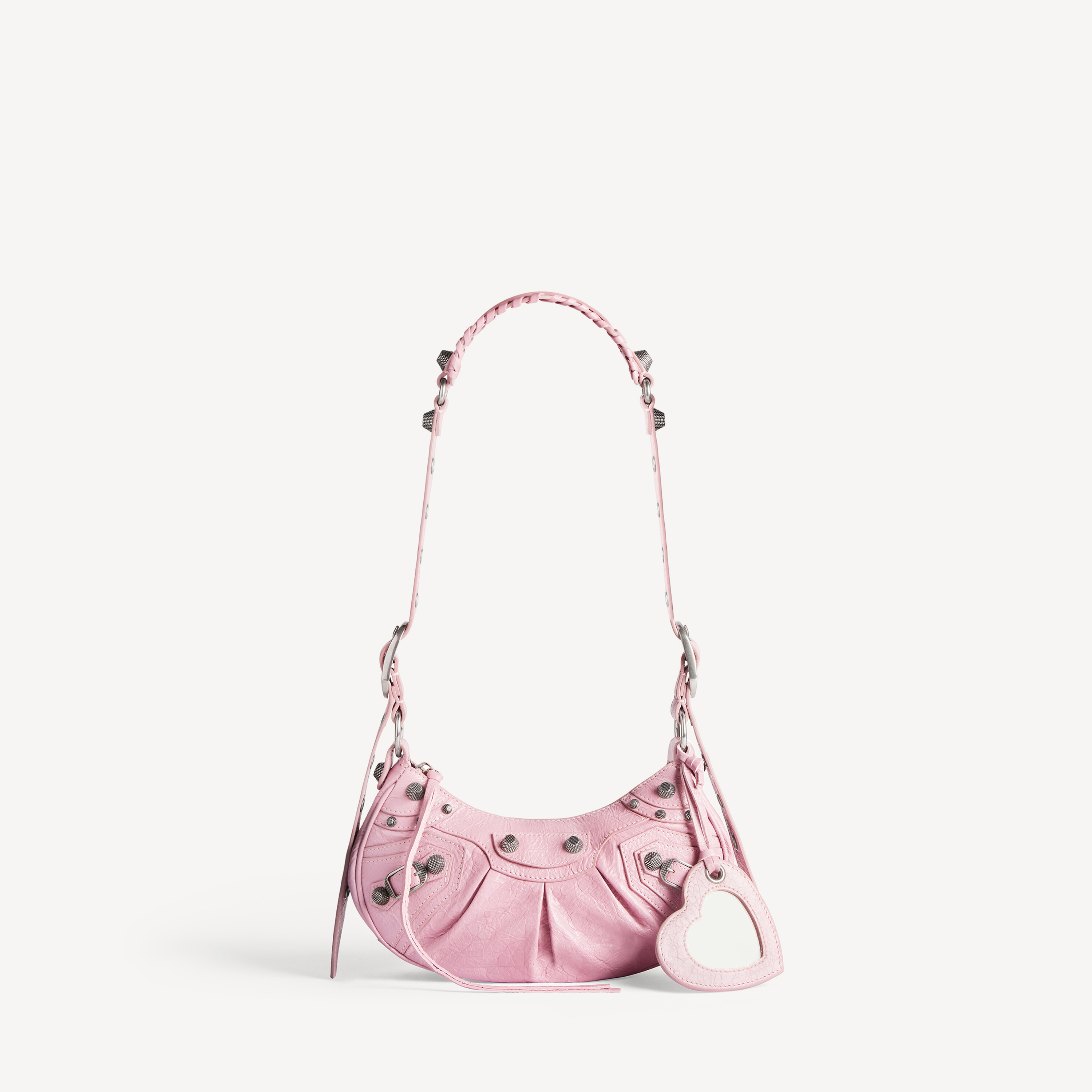 Ela's Bolsa De Ombro Le Cagole Xs em Rosa-claro | Balenciaga BR