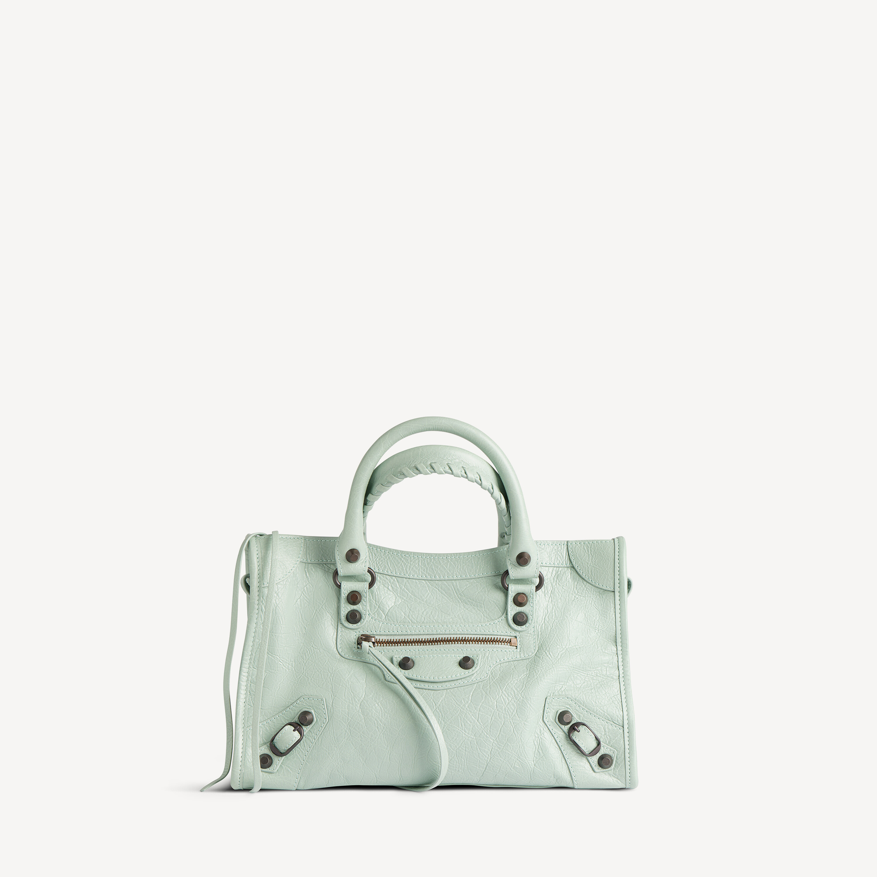 Women's Le City Bag Small in Mineral Green | Balenciaga US