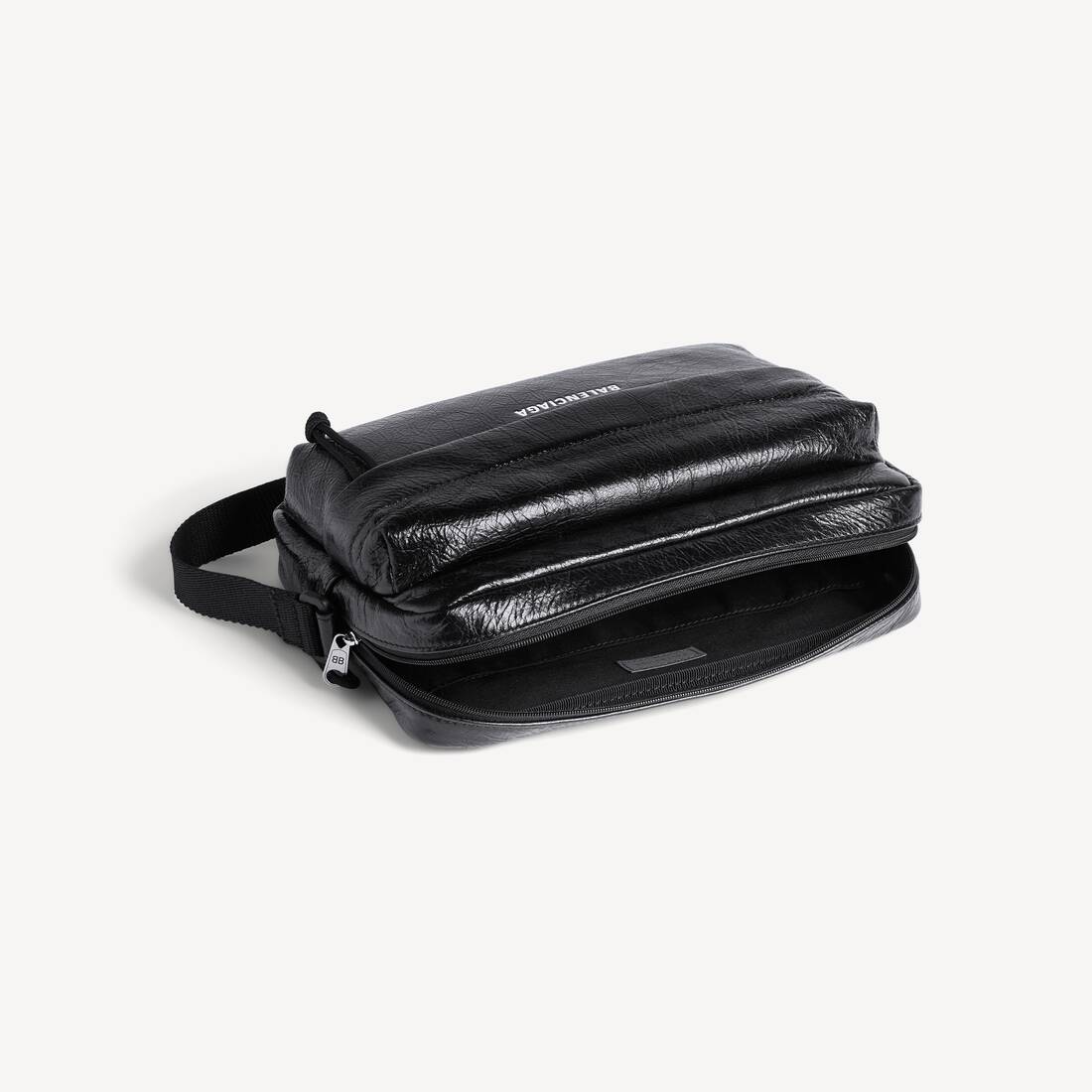 Men's Explorer Camera Bag in Black | Balenciaga US
