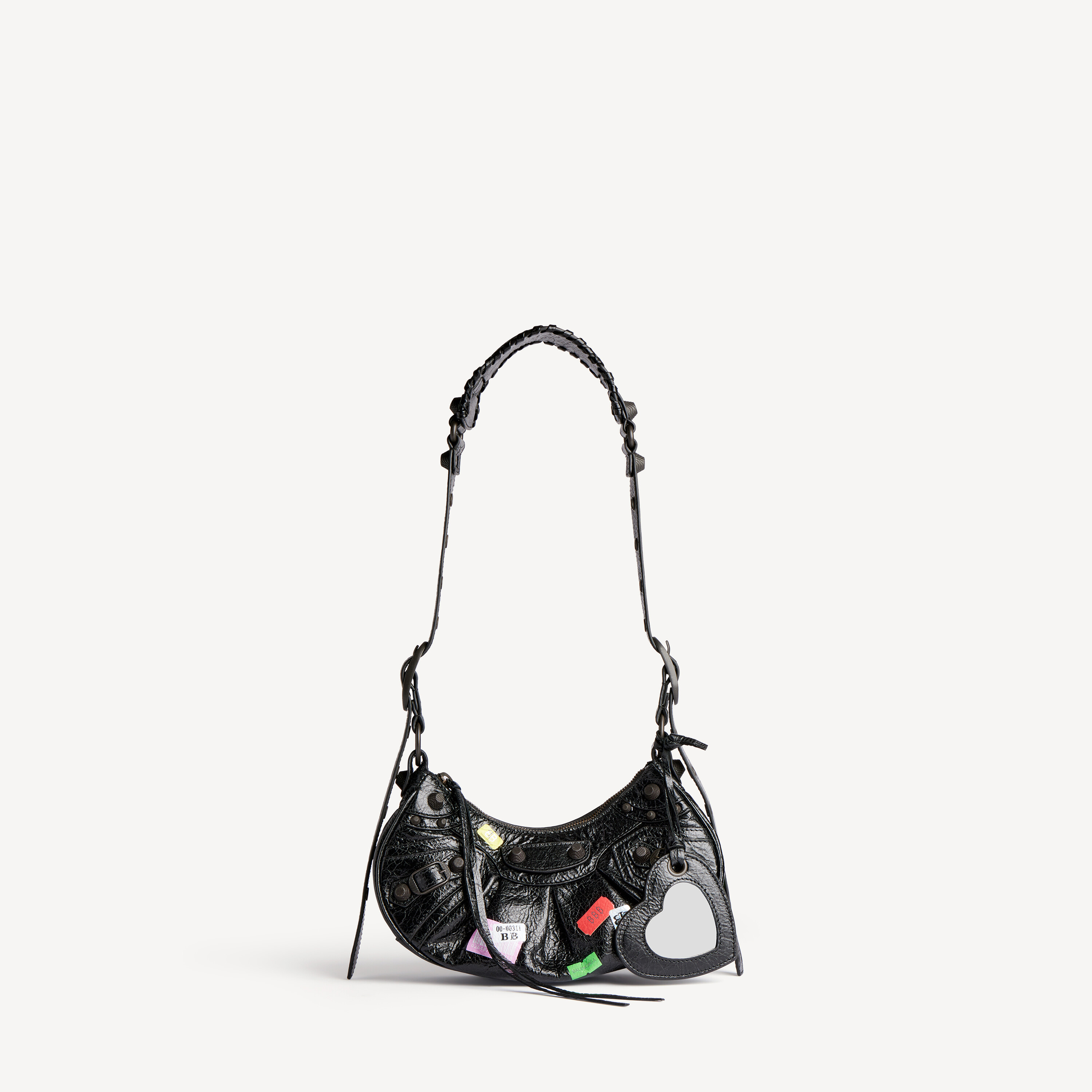 Women's Le Cagole Shoulder Bag Xs in Black | Balenciaga US