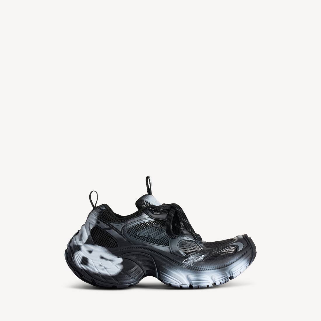 ブラック/ホワイト の メンズ 6xl Graffiti スニーカー | Balenciaga