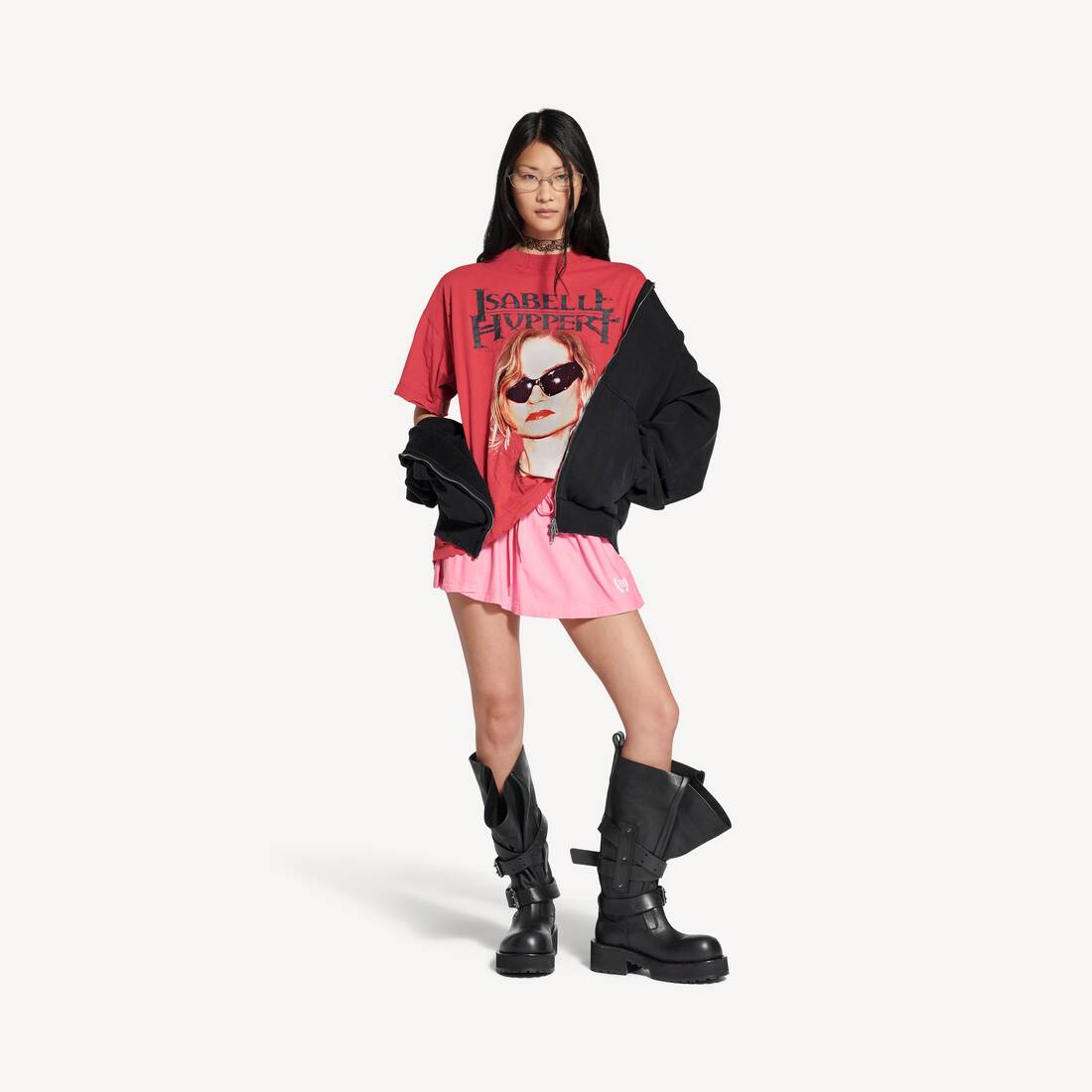 ハイブーツ ベノム ブーツ エンジニア似 黒 ブラック 23cm ハイブーツ