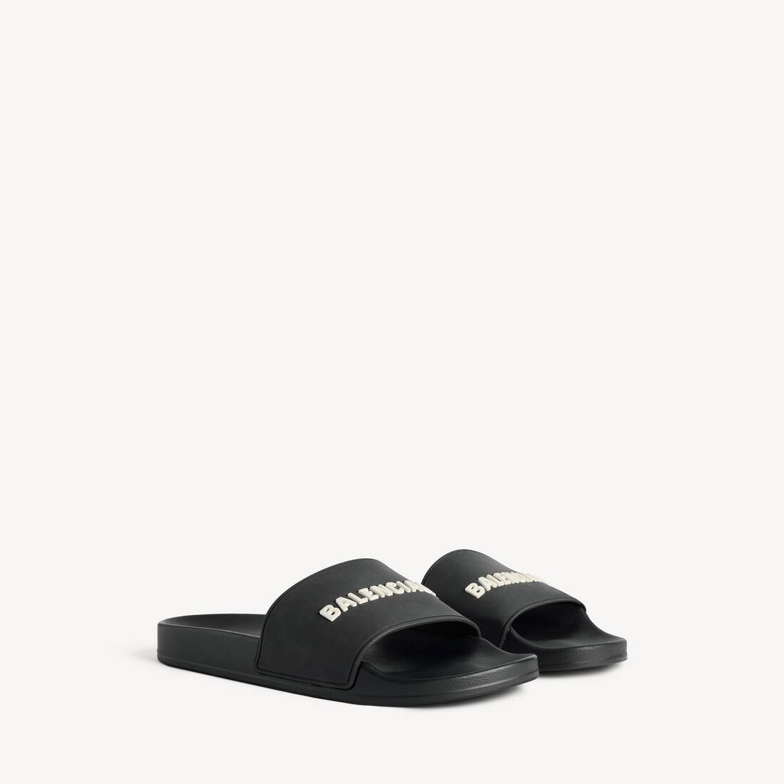 ブラック の メンズ Pool Slide サンダル | Balenciaga JP (バレンシアガ）
