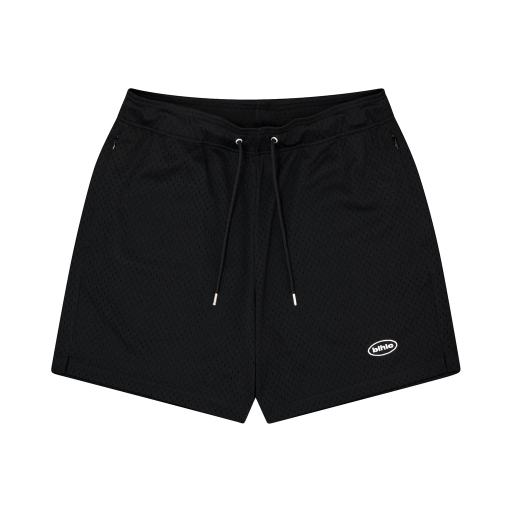 blhlc Oval Logo Mesh Zip Shorts (black) – ballaholicオンラインショップ