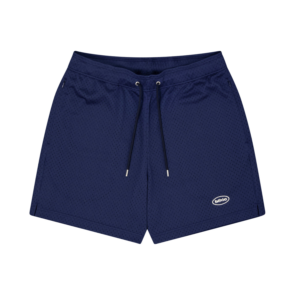 blhlc Oval Logo Mesh Zip Shorts (navy) – ballaholicオンラインショップ