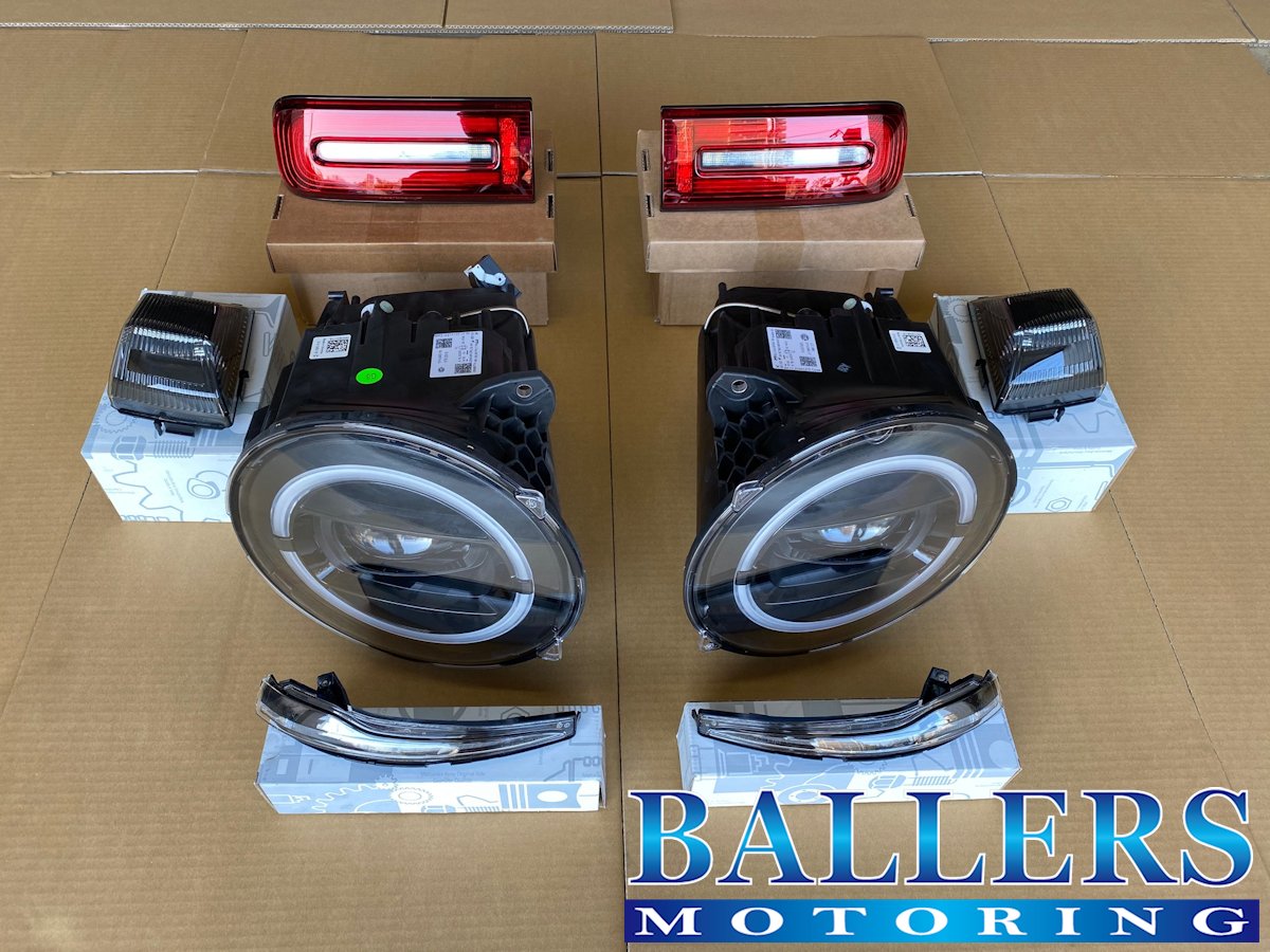 W463A 純正品&純正OEM ナイトパッケージ仕様 ライト 4点セット