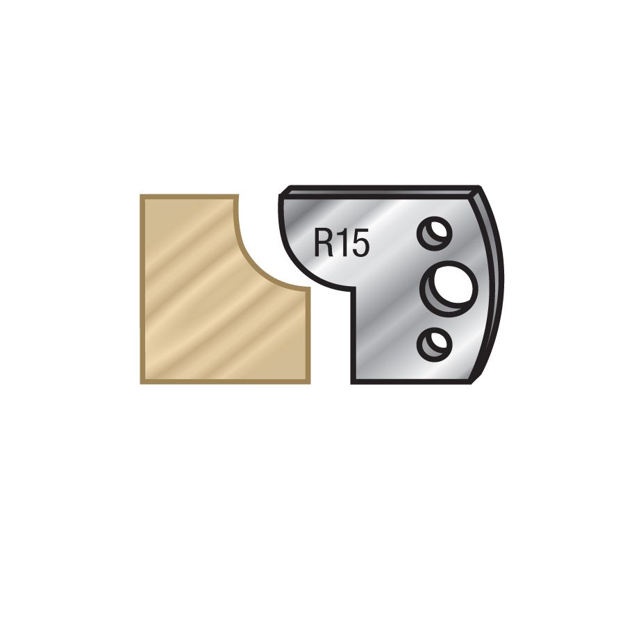 Amana 64F057 PAIR 40MM SHAPER KNIVES #F57