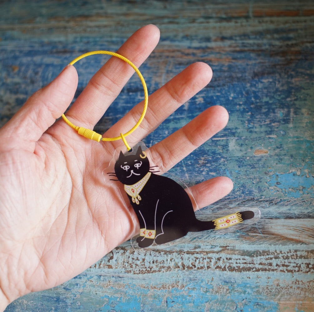 ネコのアクリルキーホルダー – BASTET COFFEE