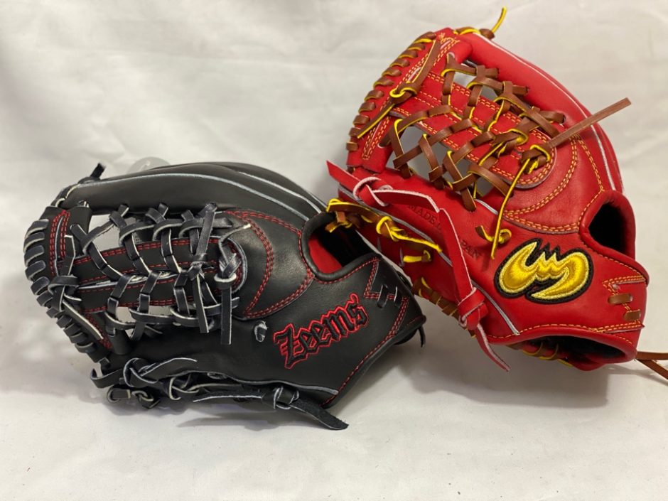 ジームスの少年用グローブにはオーダーする選択が残されている