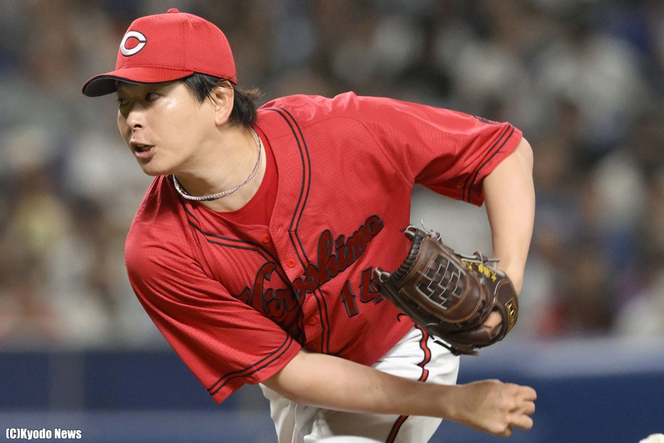 広島・大瀬良大地が今季4登板目で初勝利！ これには坂口智隆氏「やっと