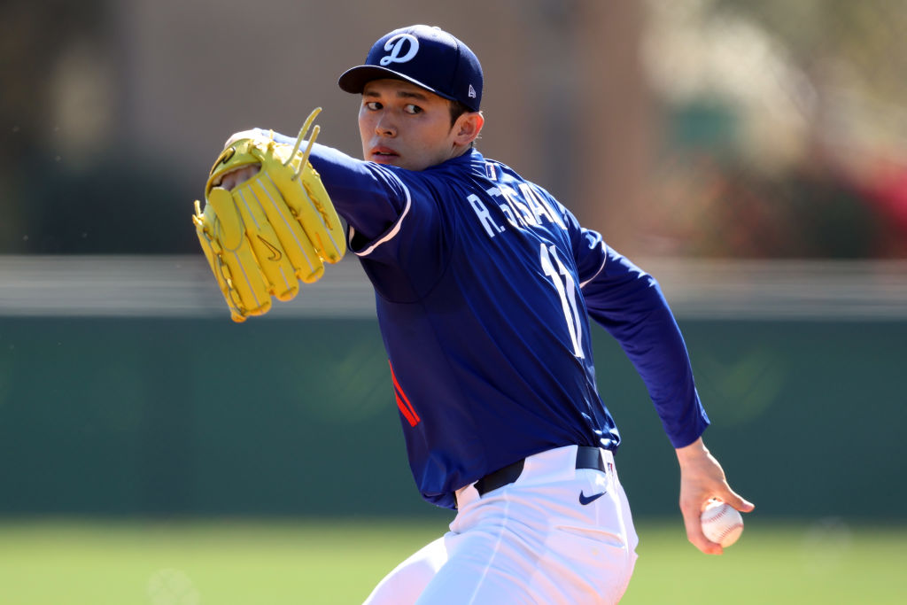 ドジャース・佐々木朗希がライブBPでホワイトソックス打者と対戦 有望