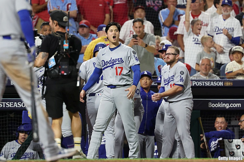 ドジャース、逆転勝利で地区シリーズも白星発進 大谷翔平6回3失点でPS