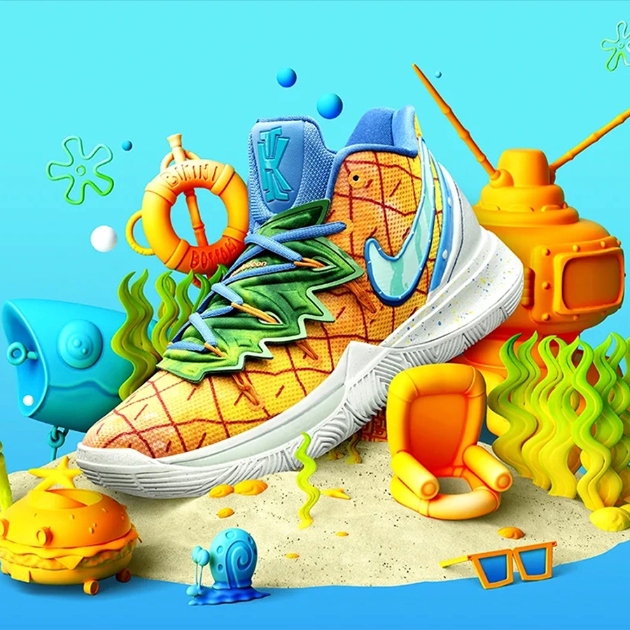 Nike Kyrie 5 SBSP EP ”Pineapple House” ナイキ カイリー5 スポンジ