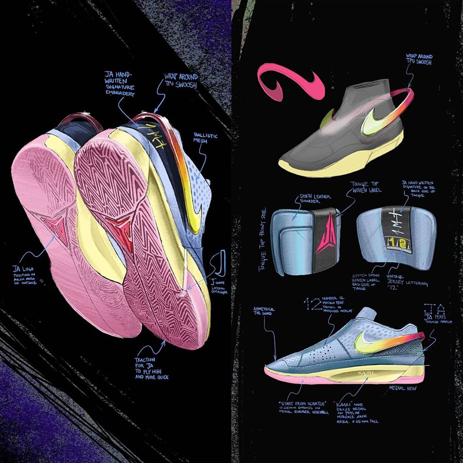 Nike Ja 1 GS ジャ・モラント ジャ1 キッズ DX2294-802