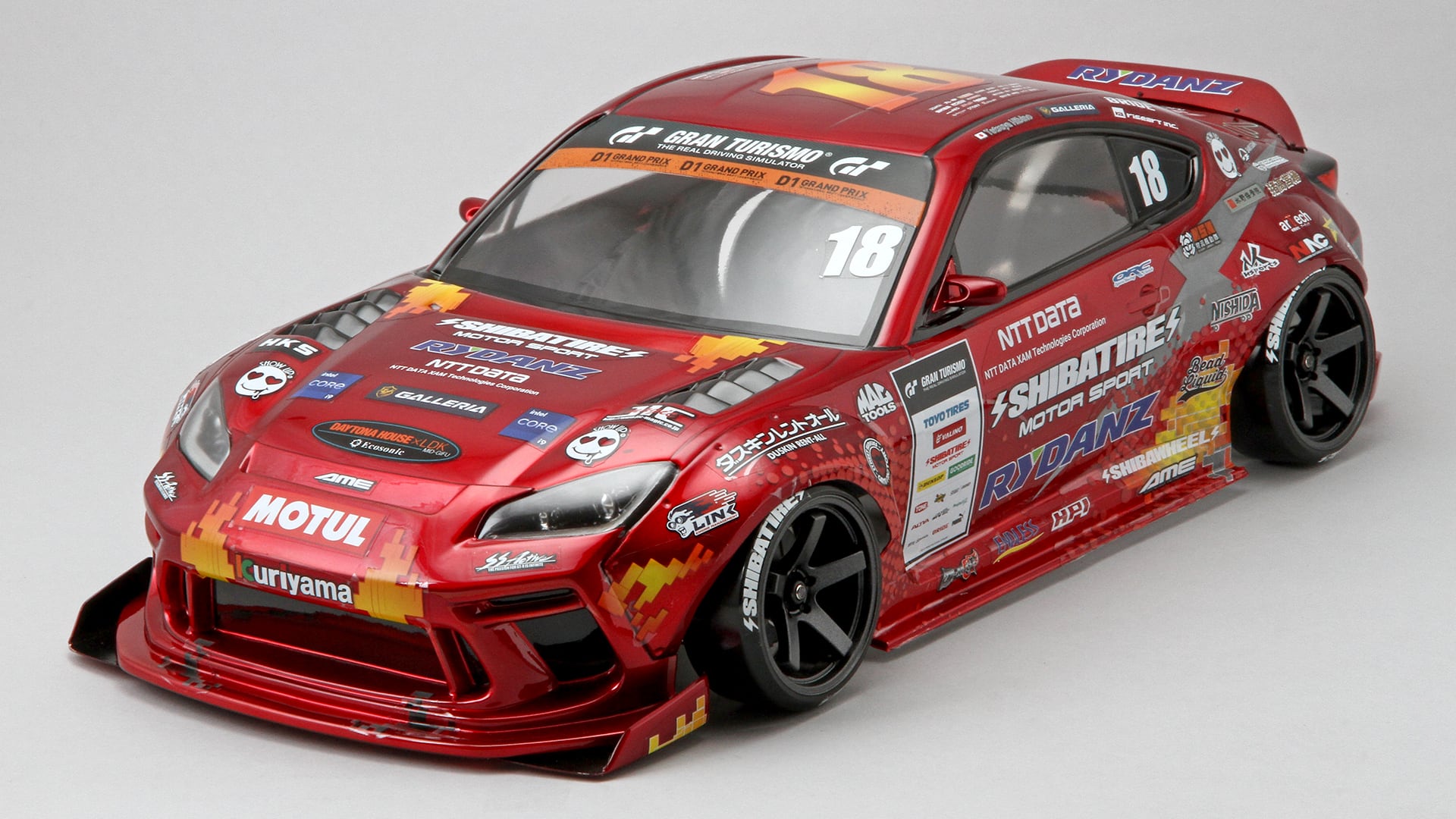 SHIBATA GR86 2024ベースボディ ネクセンステッカー SHIBATA GR86 2024