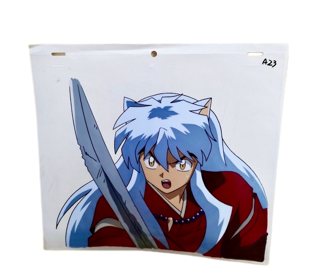 犬夜叉のセル画と原画（下絵）のセット 限定1点！ | 開運大吉懐古堂