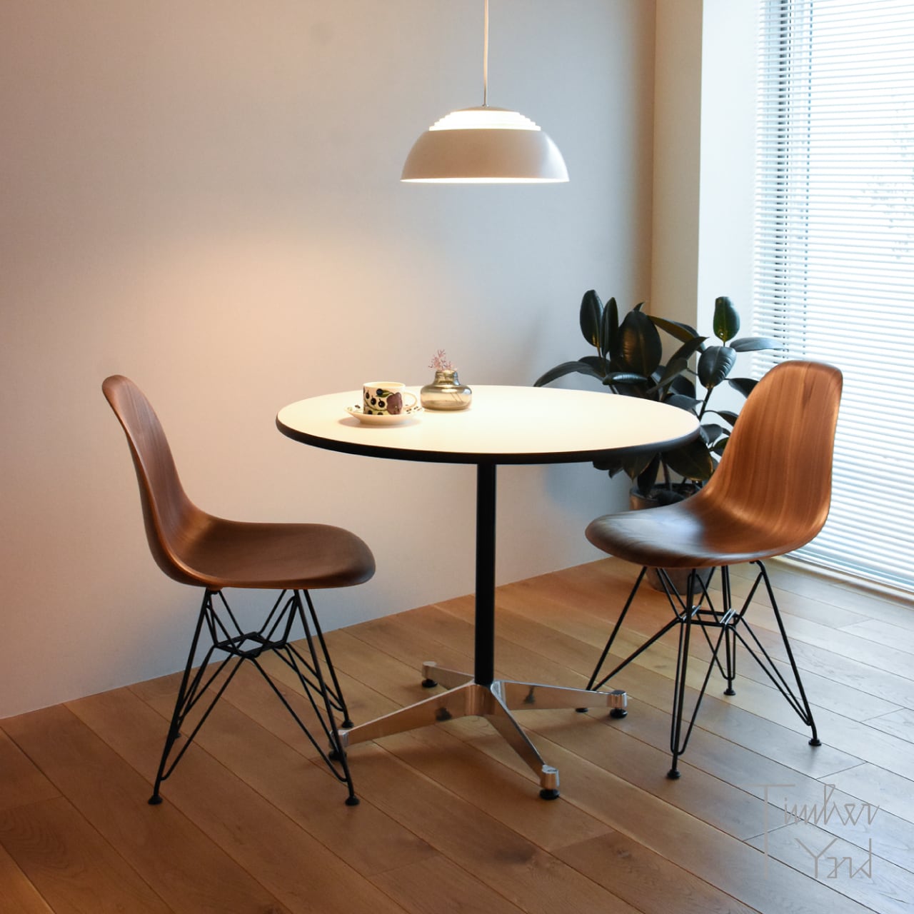 イームズテーブル（丸形）/ コントラクトベース / Φ90.5×H70cm