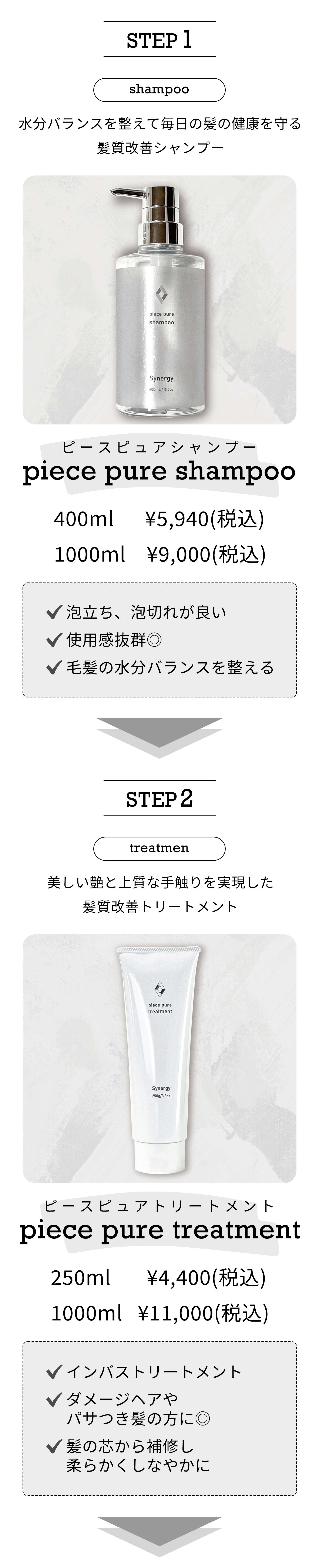 synergy(シナジー) ピースピュアトリートメント 1000g | REJUBELLa
