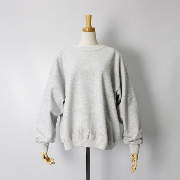 awasa アワサ スーピマエイジングコットン クルーネック スウェット