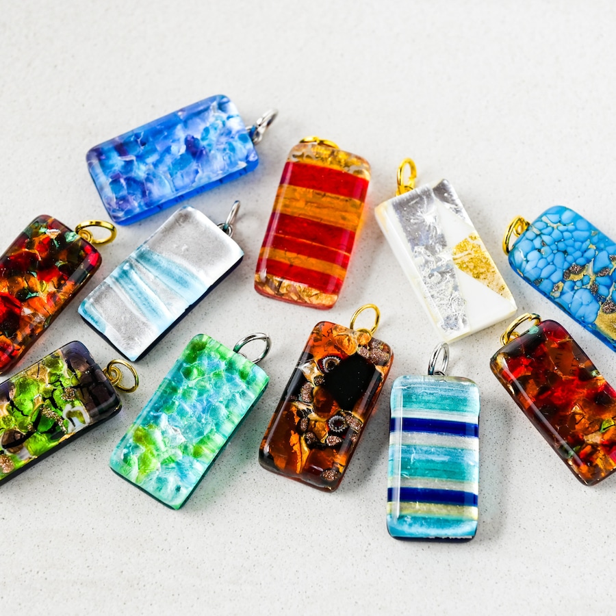 ベネチアンガラス ペンダントトップ プレゼント ガラスペンダント