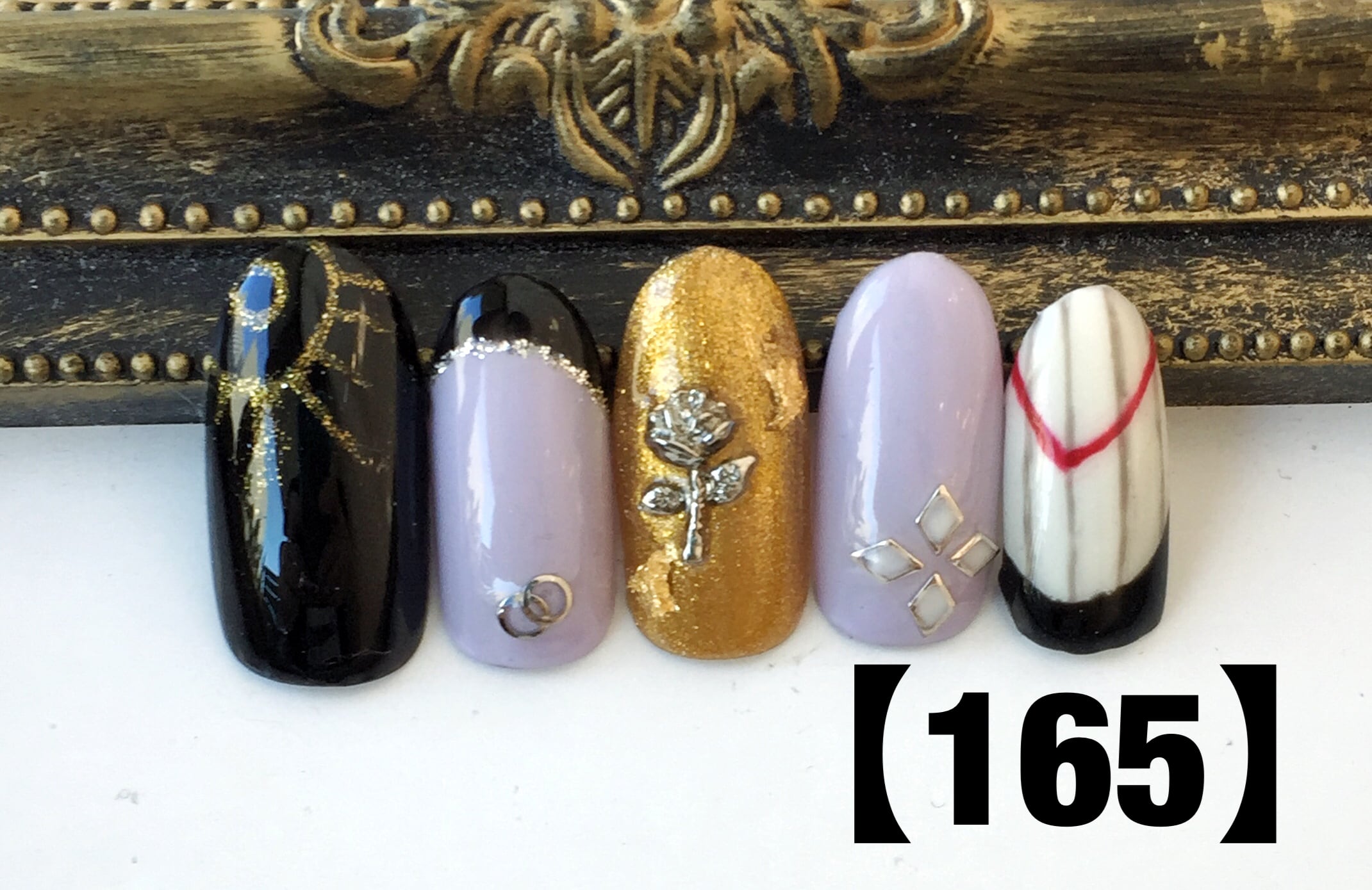 ヒプマイ】麻天狼モチーフネイル | twinkle-star