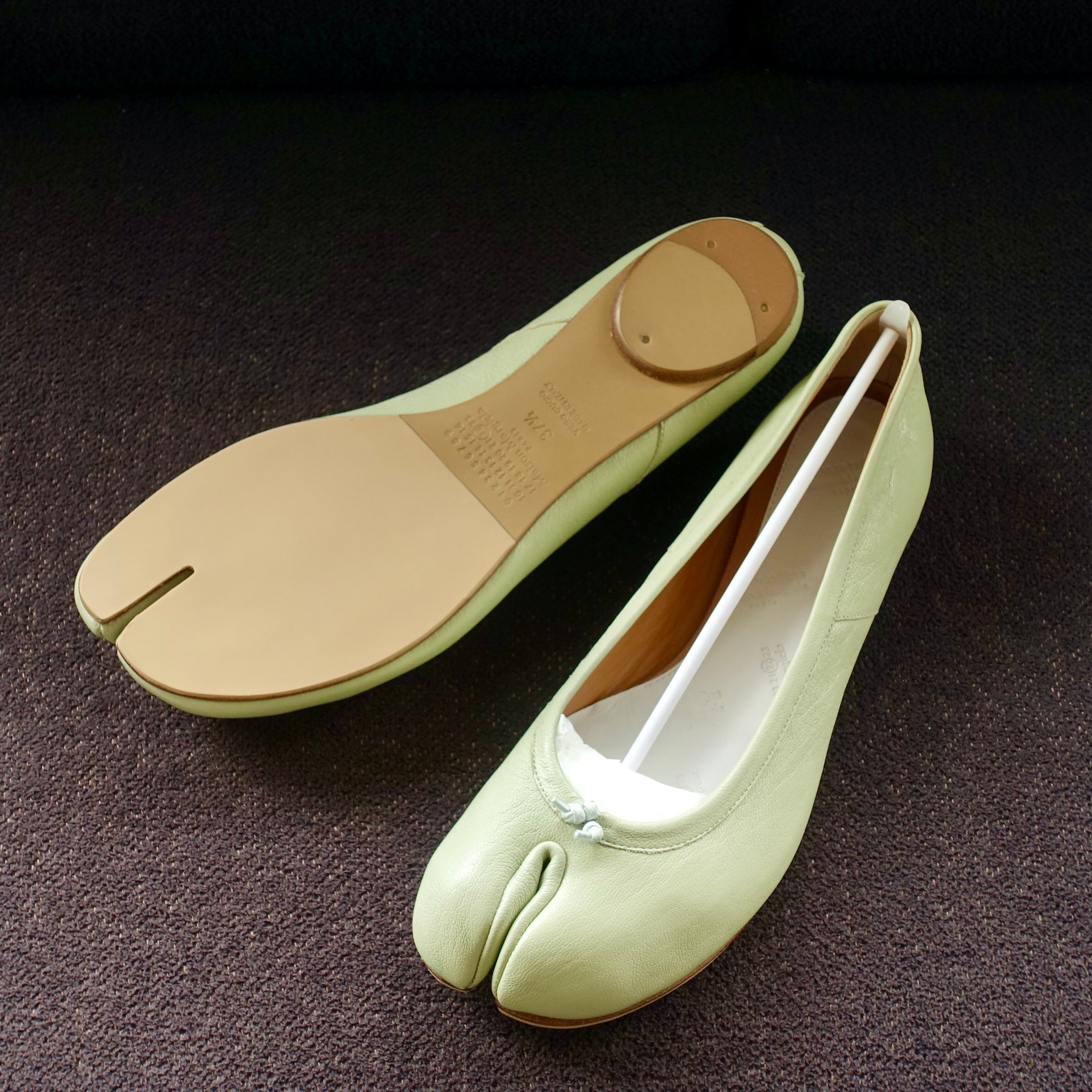 Maison Margiela メゾンマルジェラ 足袋バレエシューズ裏張り（ハーフ