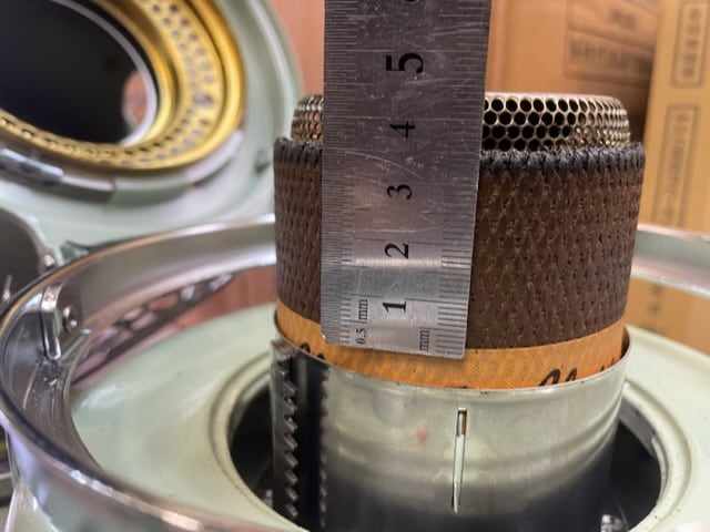 Aladdin ストーブ クリーム色 芯 新品交換 Aladdin ストーブ クリーム