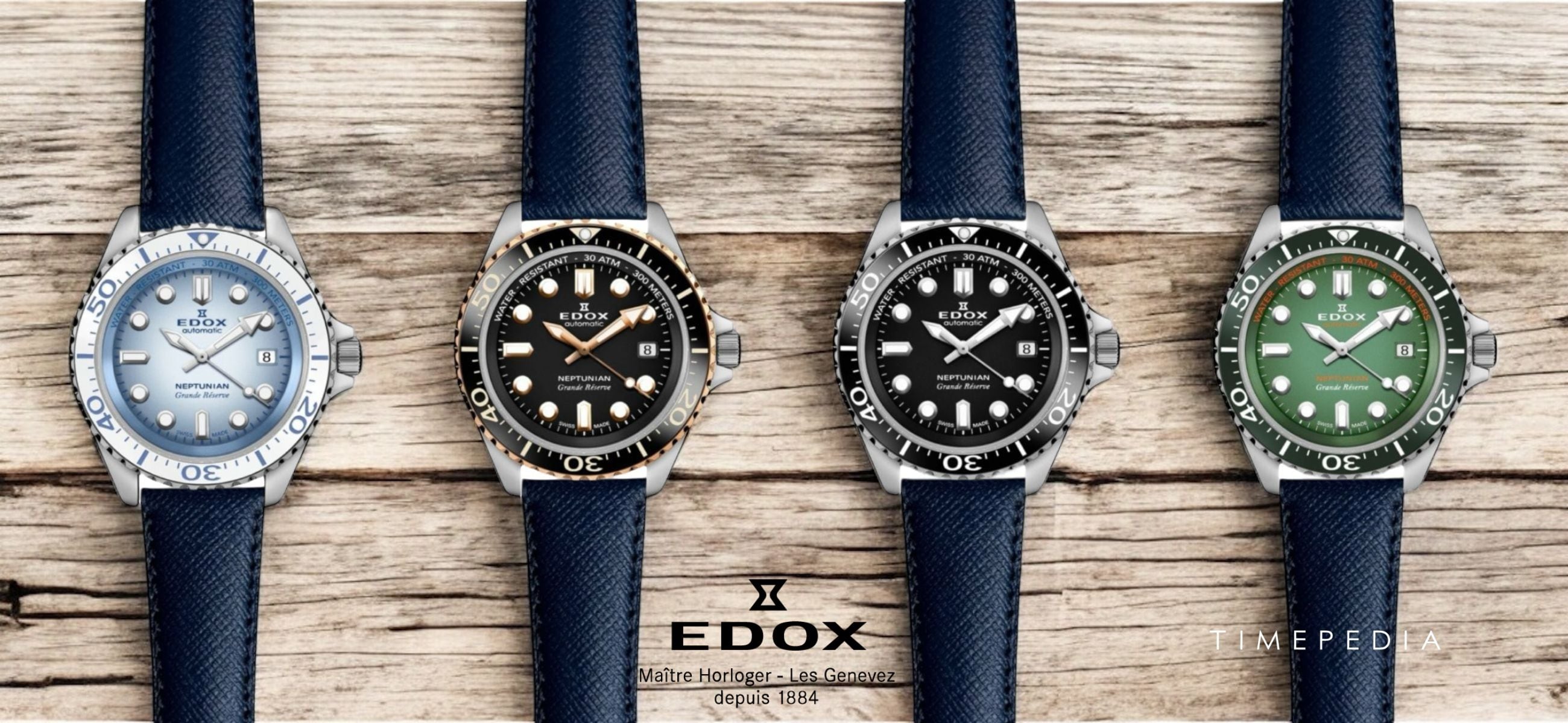 日本限定】EDOX NEPTUNIAN GRANDE RESERVEが登場! | Timepedia