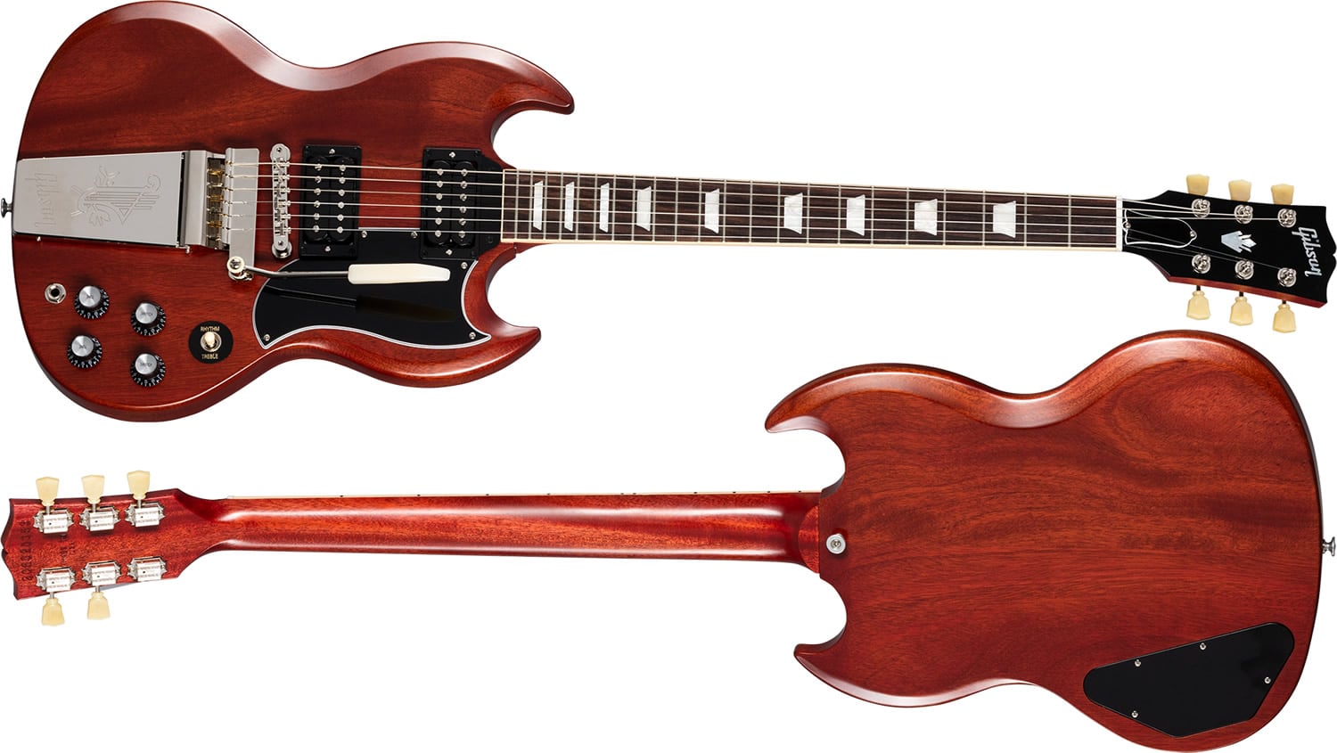 圧倒的存在感！マエストロ・ヴァイブローラ搭載 ギブソンSG