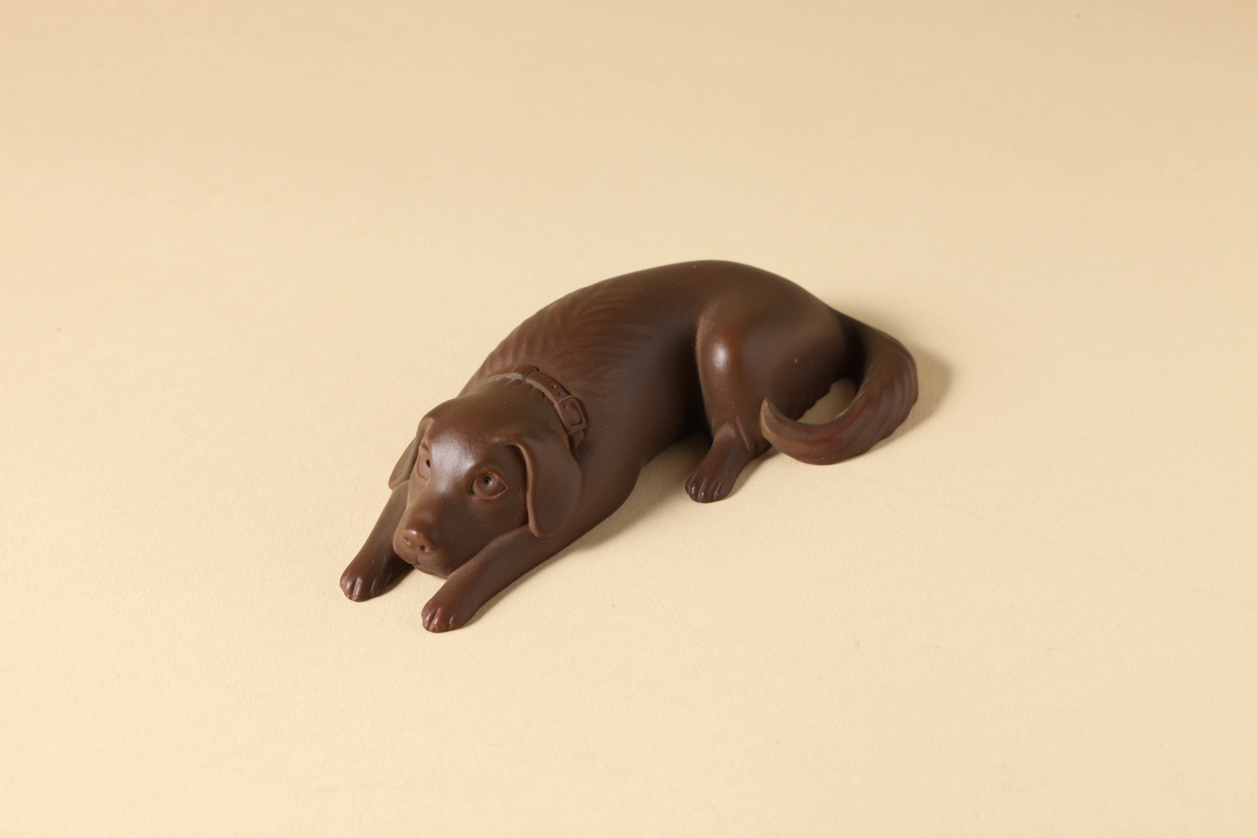 1581 薮内佐斗司 らぶ 箸置 共箱 犬箸置 1581 薮内佐斗司 らぶ 箸置 共