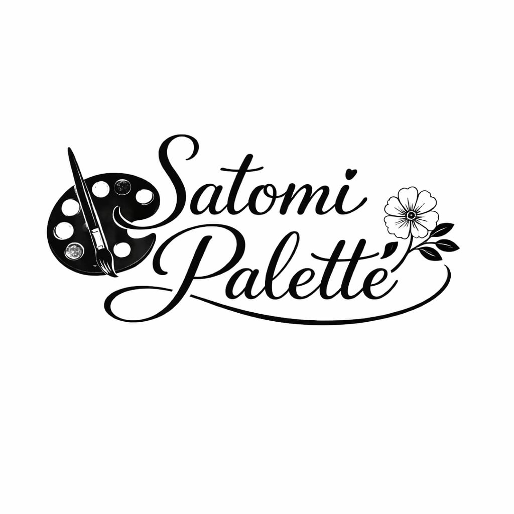 月の雫」他、丸形キャンバス画：受注制作 | Satomi Hirose